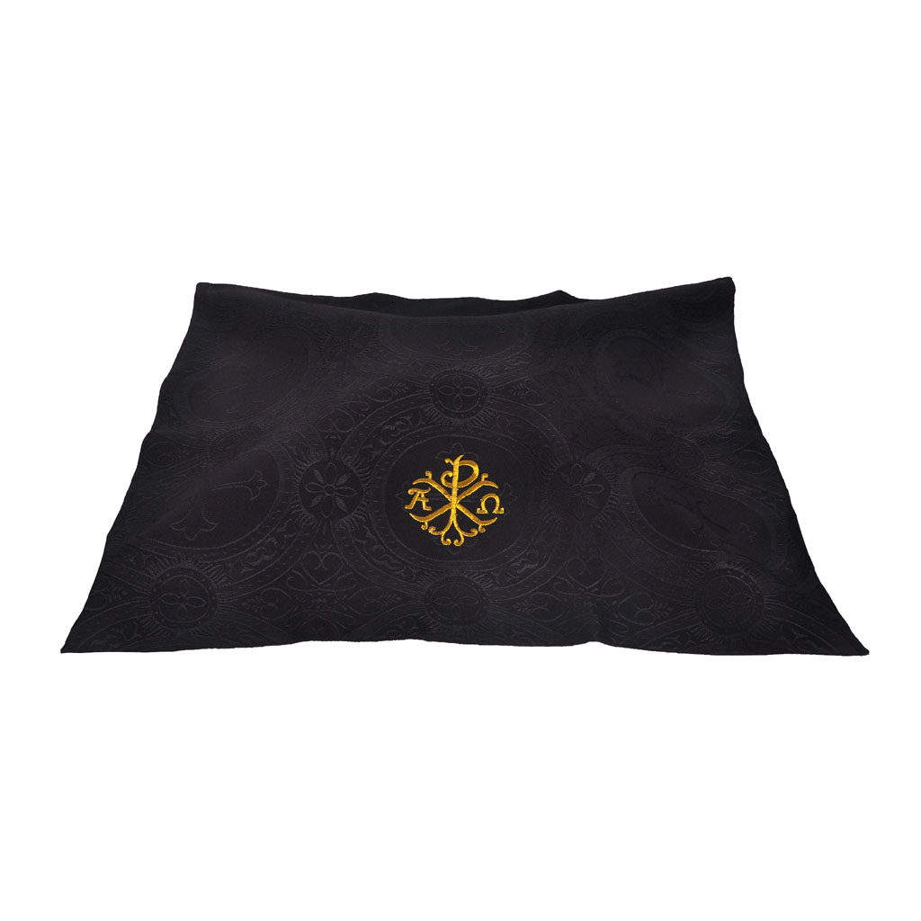 Chalice Veils M0P: Black Chalice Veil - PAX Embroidery