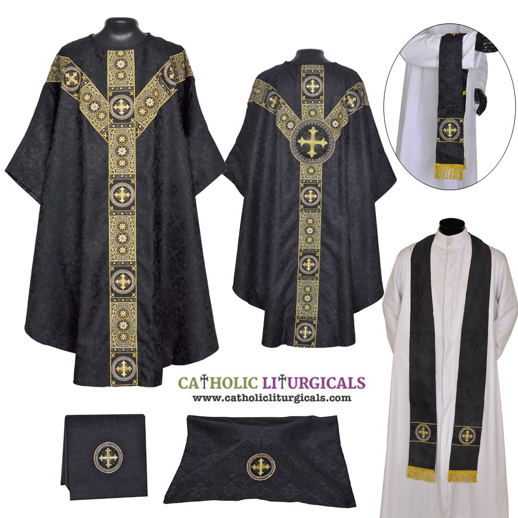 Lenten Offers MCX : Black Gothic Vestment & Mass Set