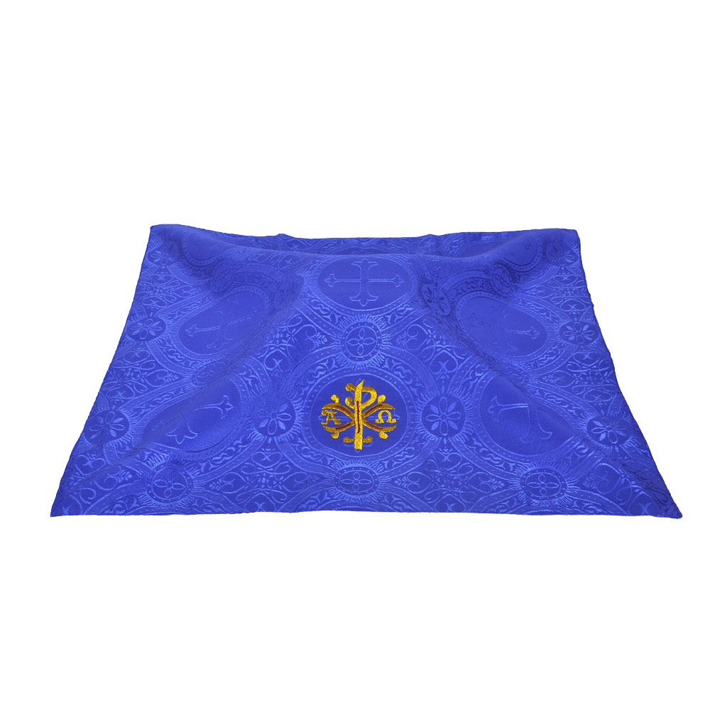 Chalice Veils M0P: Dark Blue Chalice Veil - PAX Embroidery