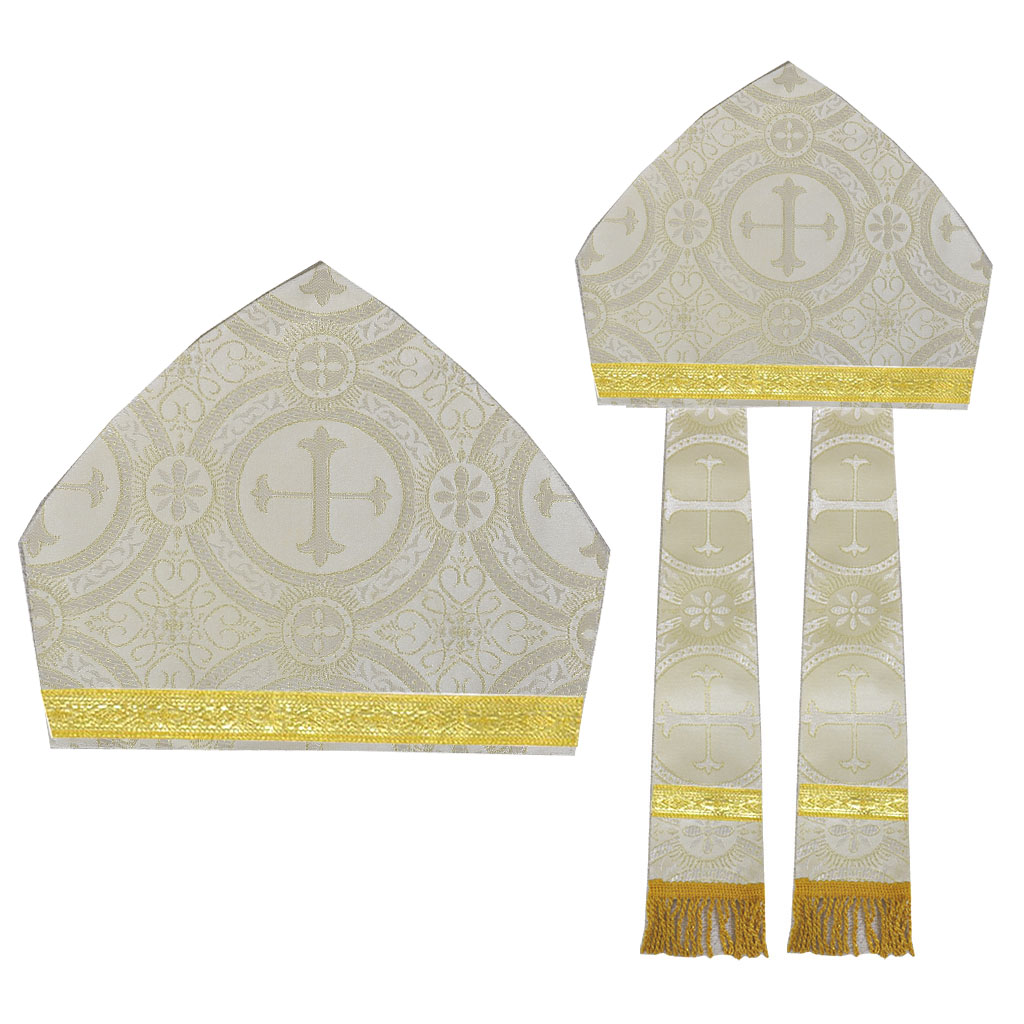 Bishop's Mitre Gold Bishops Mitre - height - 12 inches