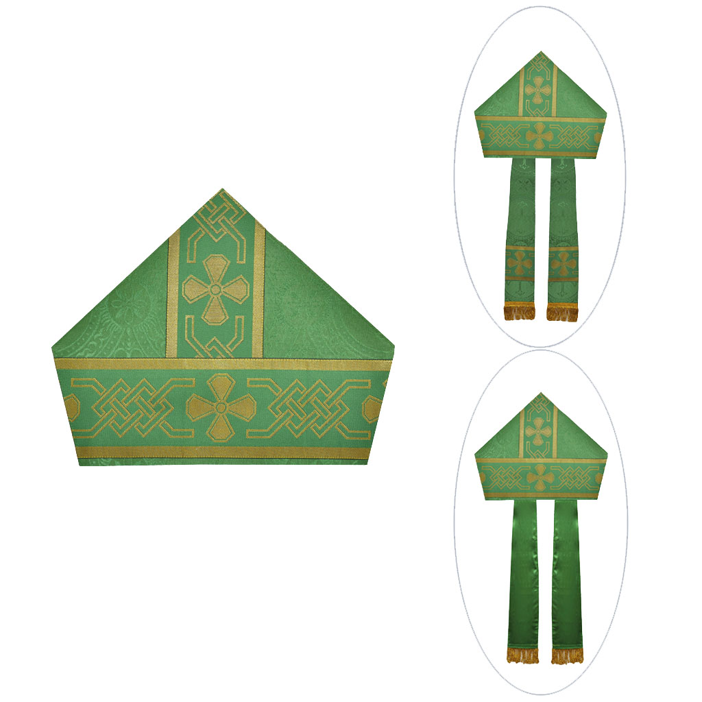 Bishop's Mitre Green Bishops Mitre (height - 10 inches)