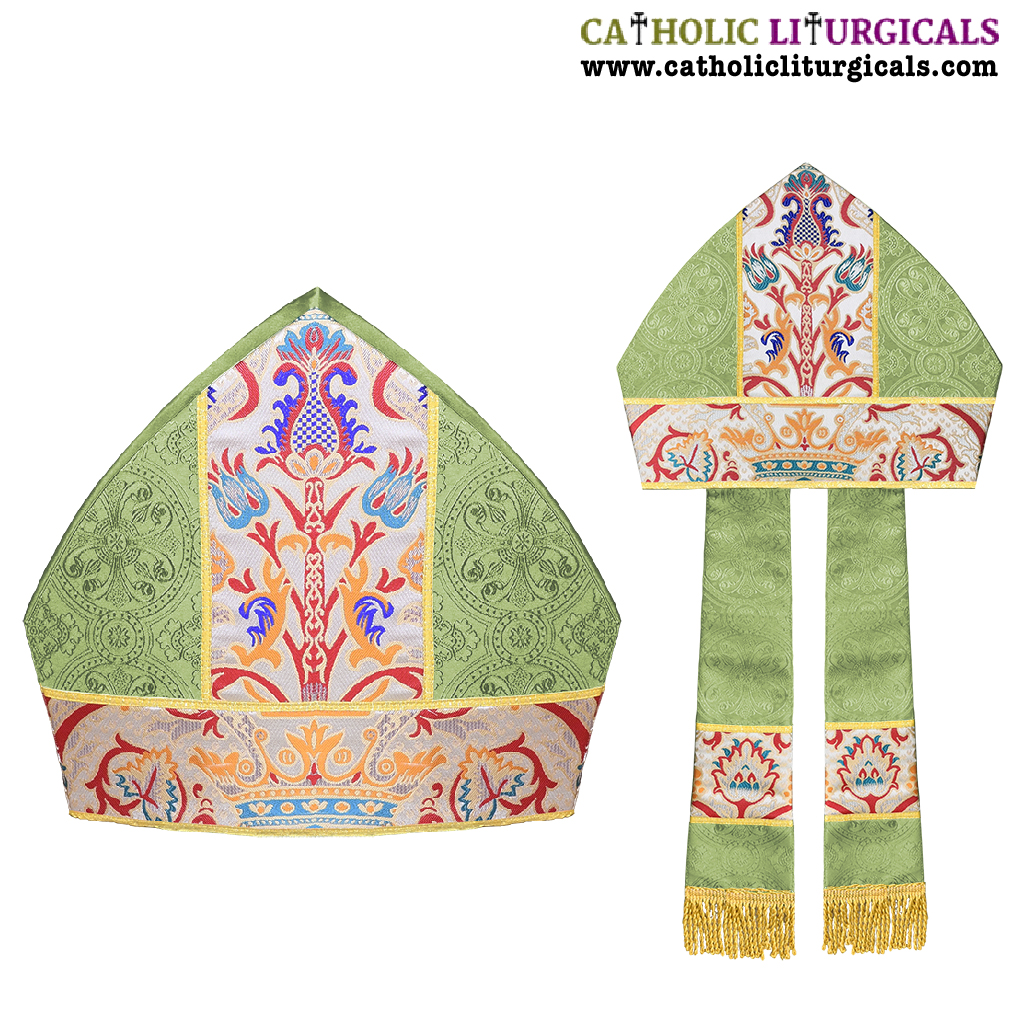 Bishop's Mitre Green Bishops Mitre - Coronation Tapestry