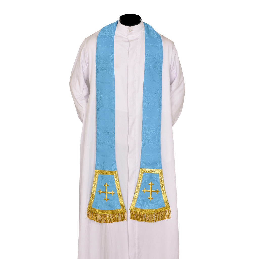 Philip Neri Chasubles St. Philip Neri Vestment - Marian Blue