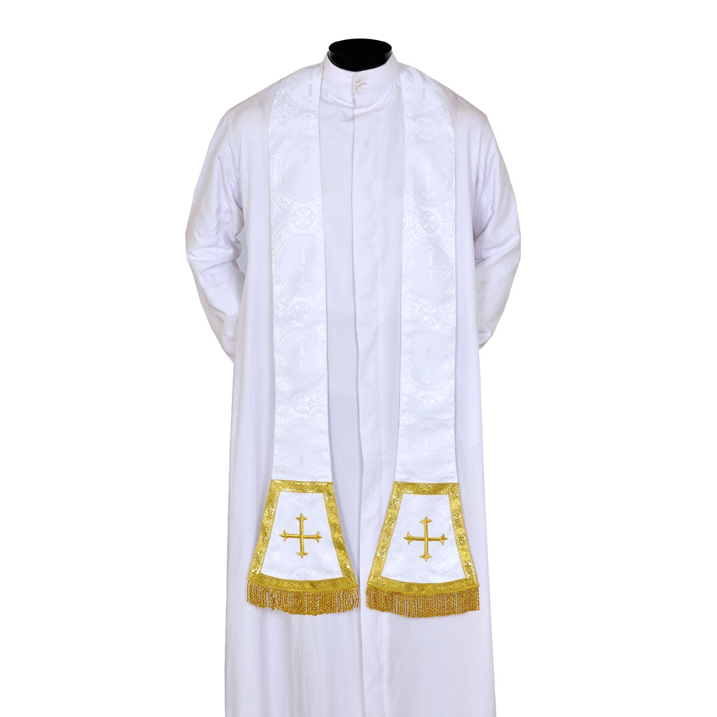 Philip Neri Chasubles St. Philip Neri Vestment - White Chasuble Set