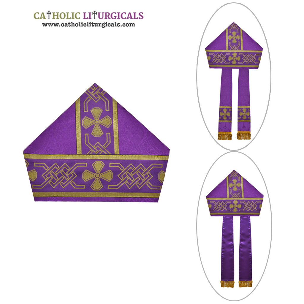 Bishop's Mitre Purple Bishops Mitre (height - 10 inches)