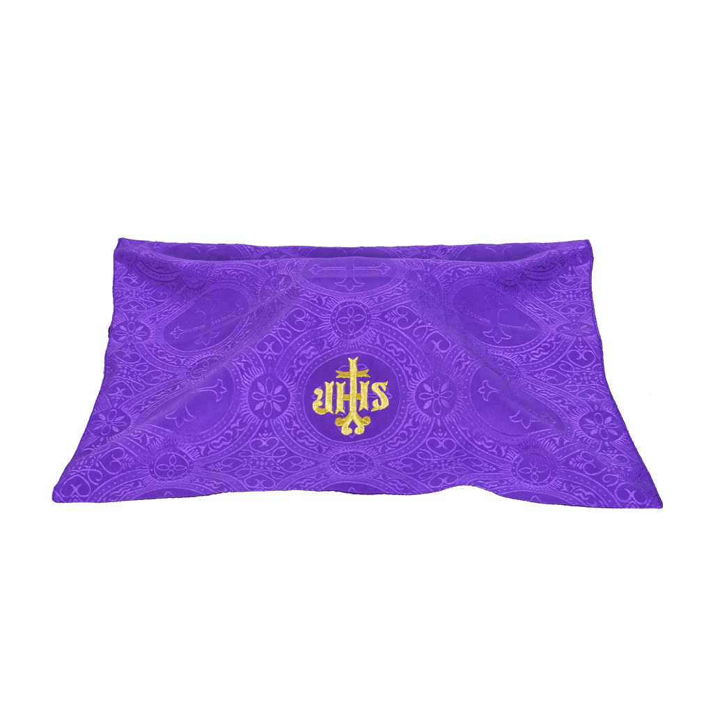 Lenten Offers M0I: Purple Chalice Veil - IHS Embroidery