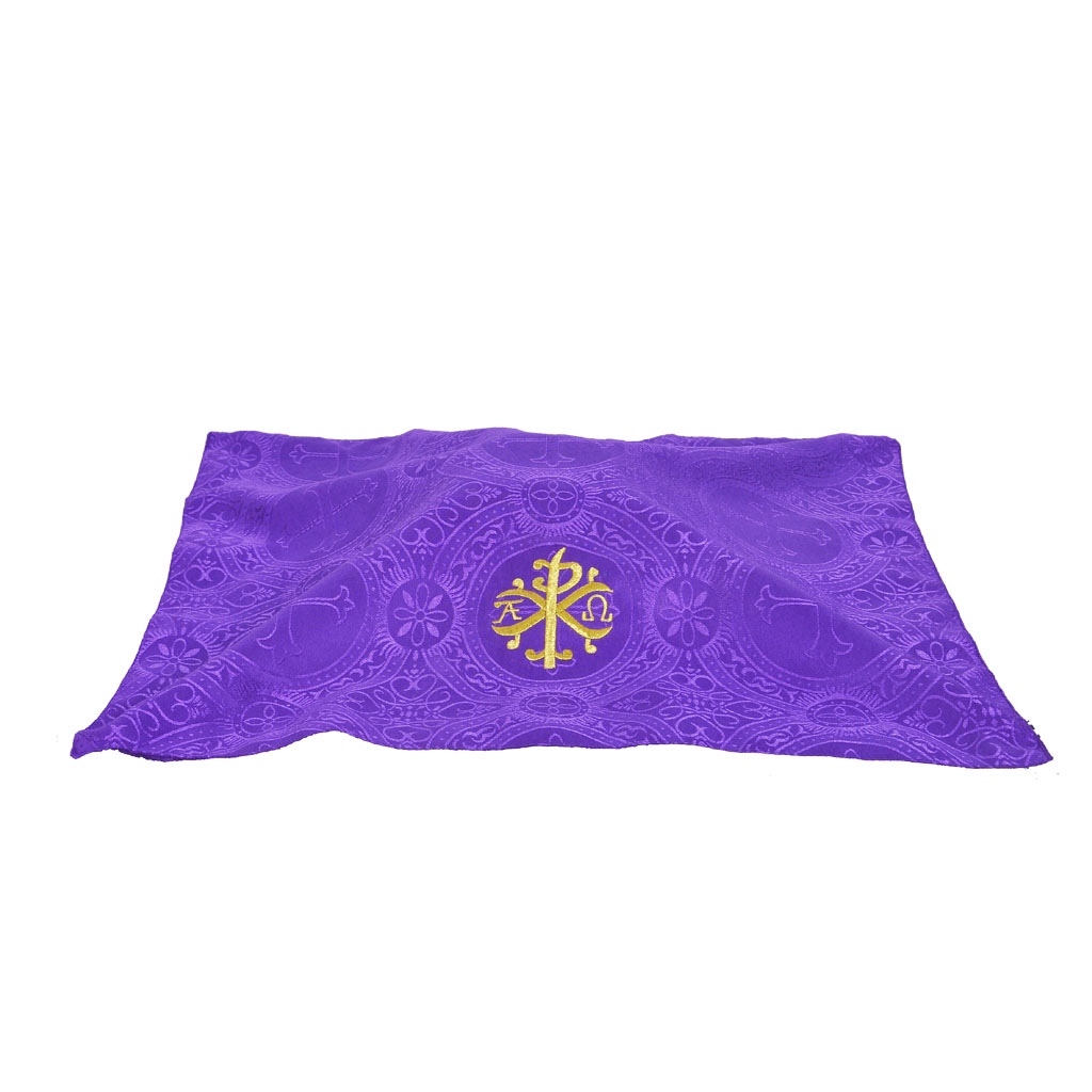 Lenten Offers M0P: Purple Chalice Veil - PAX Embroidery