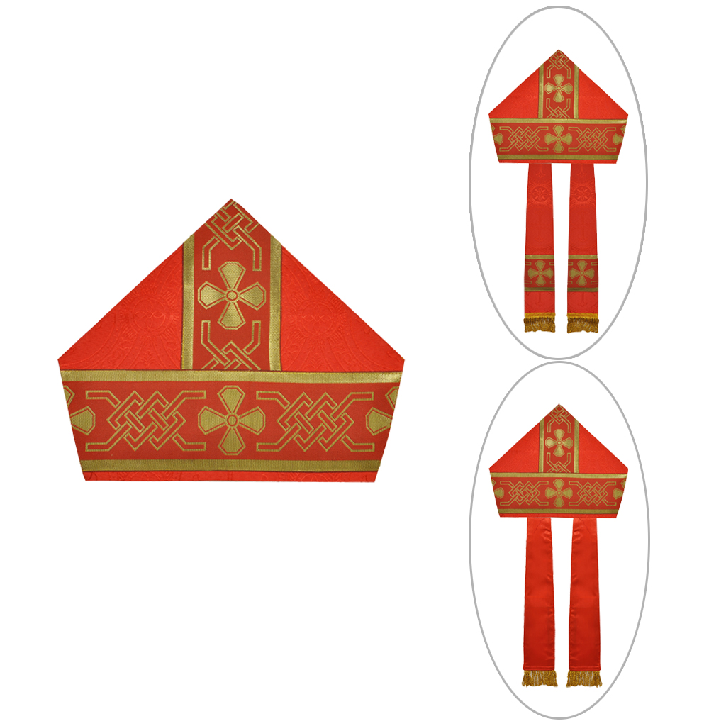 Bishop's Mitre Red Bishops Mitre - height - 10 inches