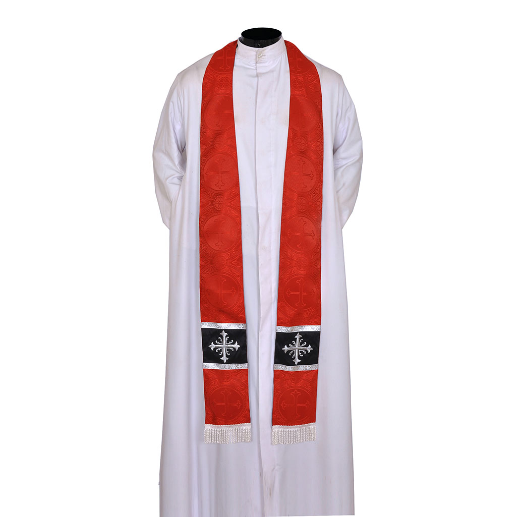 Priest Stoles Red - Priest Stole