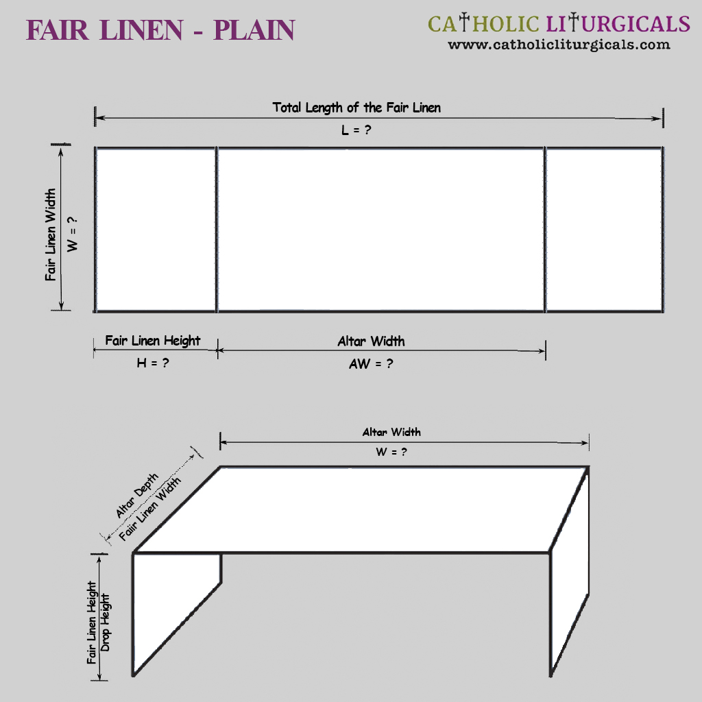 Altar Fair Linen Altar Fair Linen - Cotton