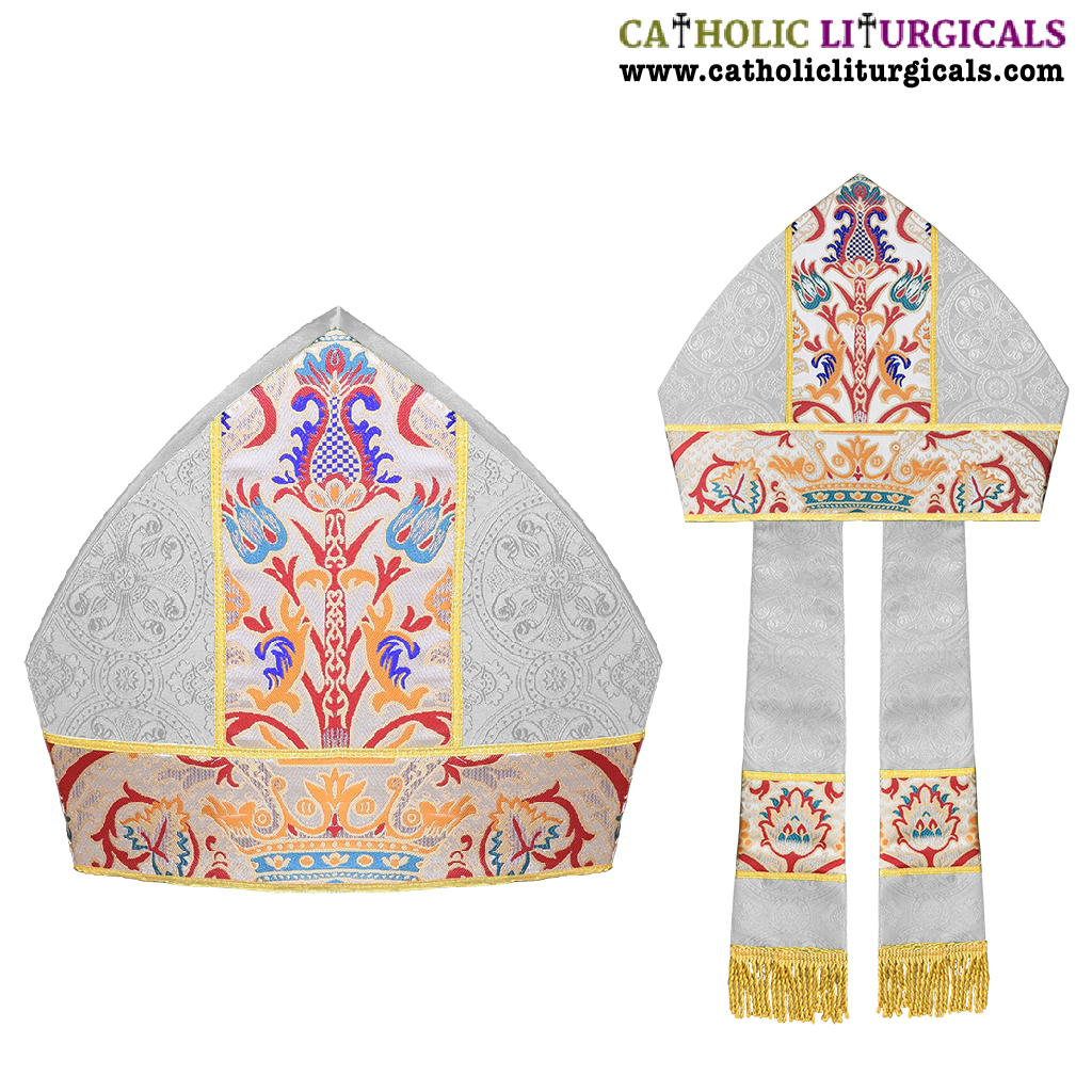 Bishop's Mitre White Bishops Mitre - Coronation Tapestry