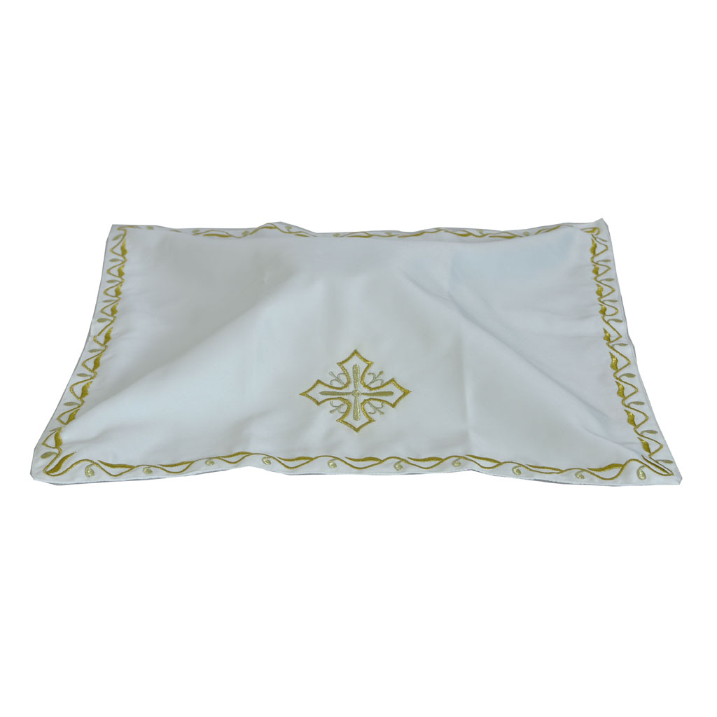 Chalice Veils White Cross Embroidered Chalice Veil 