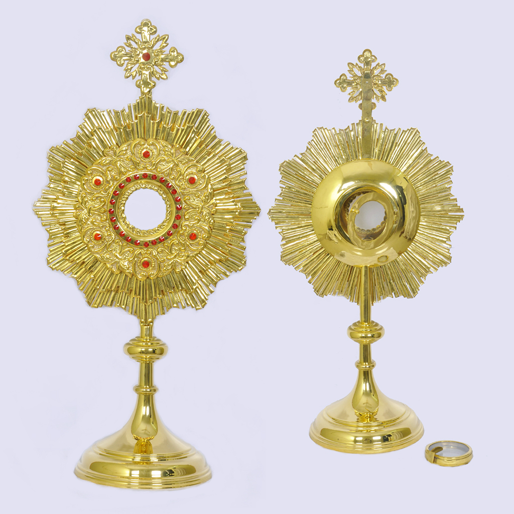 Monstrance 27 inch Monstrance with 3 inch Luna