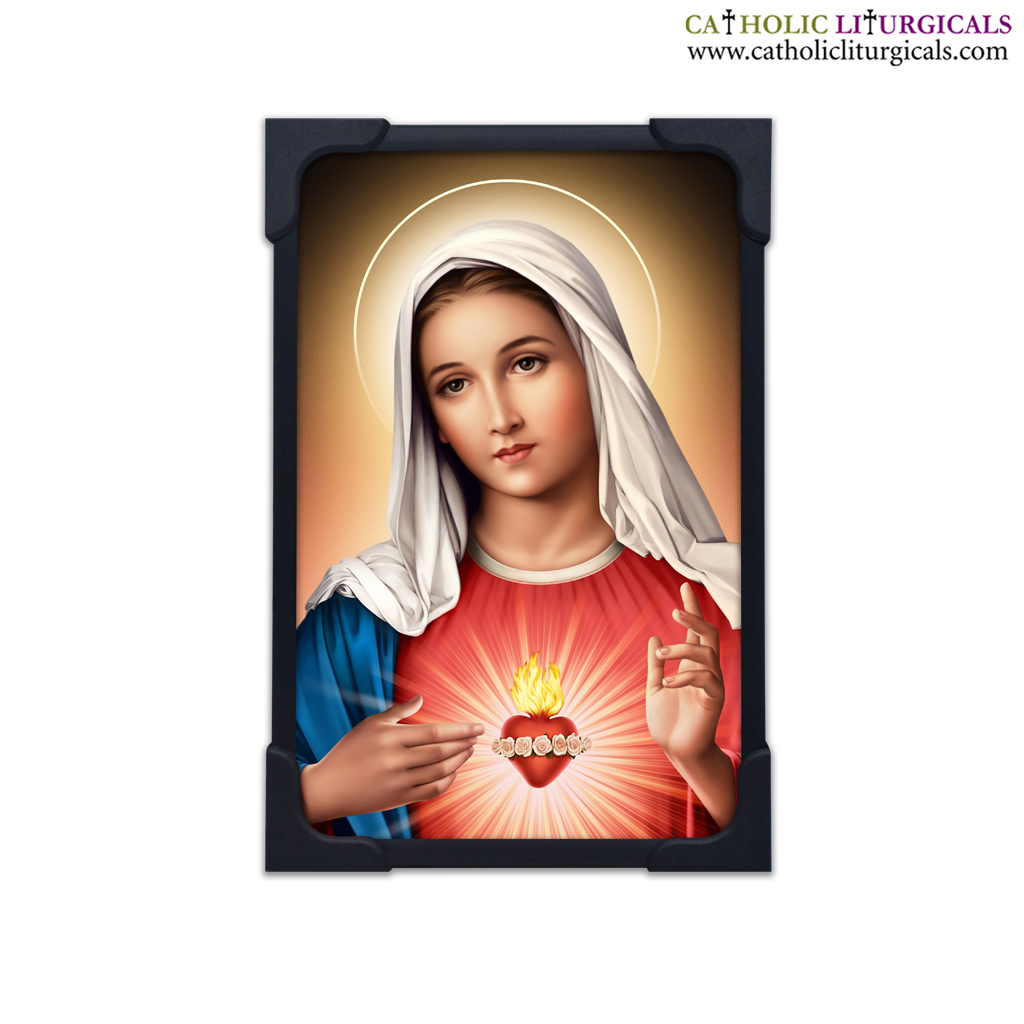 Framed ArtWork Immaculate Heart of Mary - Photo Frame