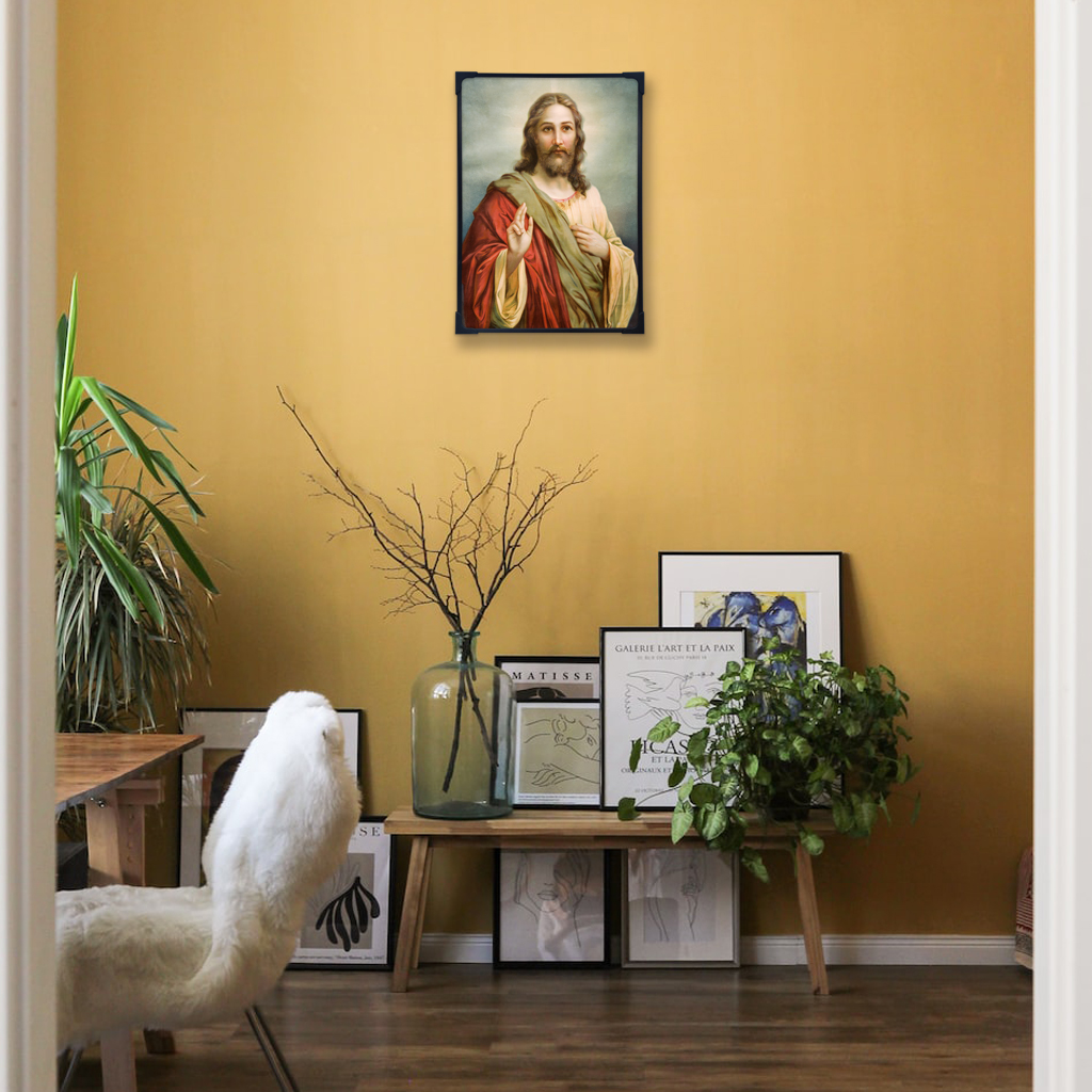 Framed ArtWork Sacred Heart Jesus - Wall Photo Frame
