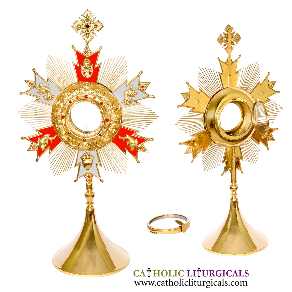 Monstrance 35 inch Monstrance with 4 inch Luna