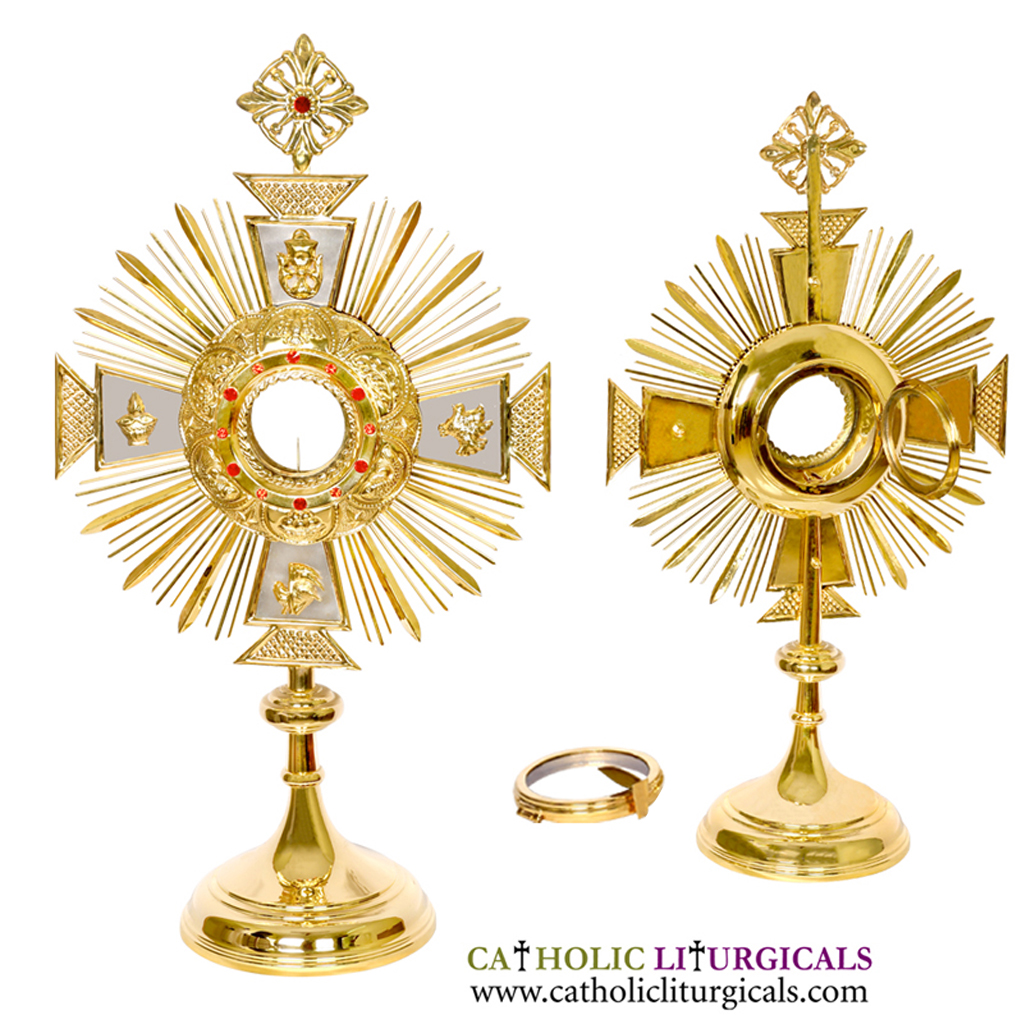 Monstrance 27 inch Monstrance with 3 inch Luna