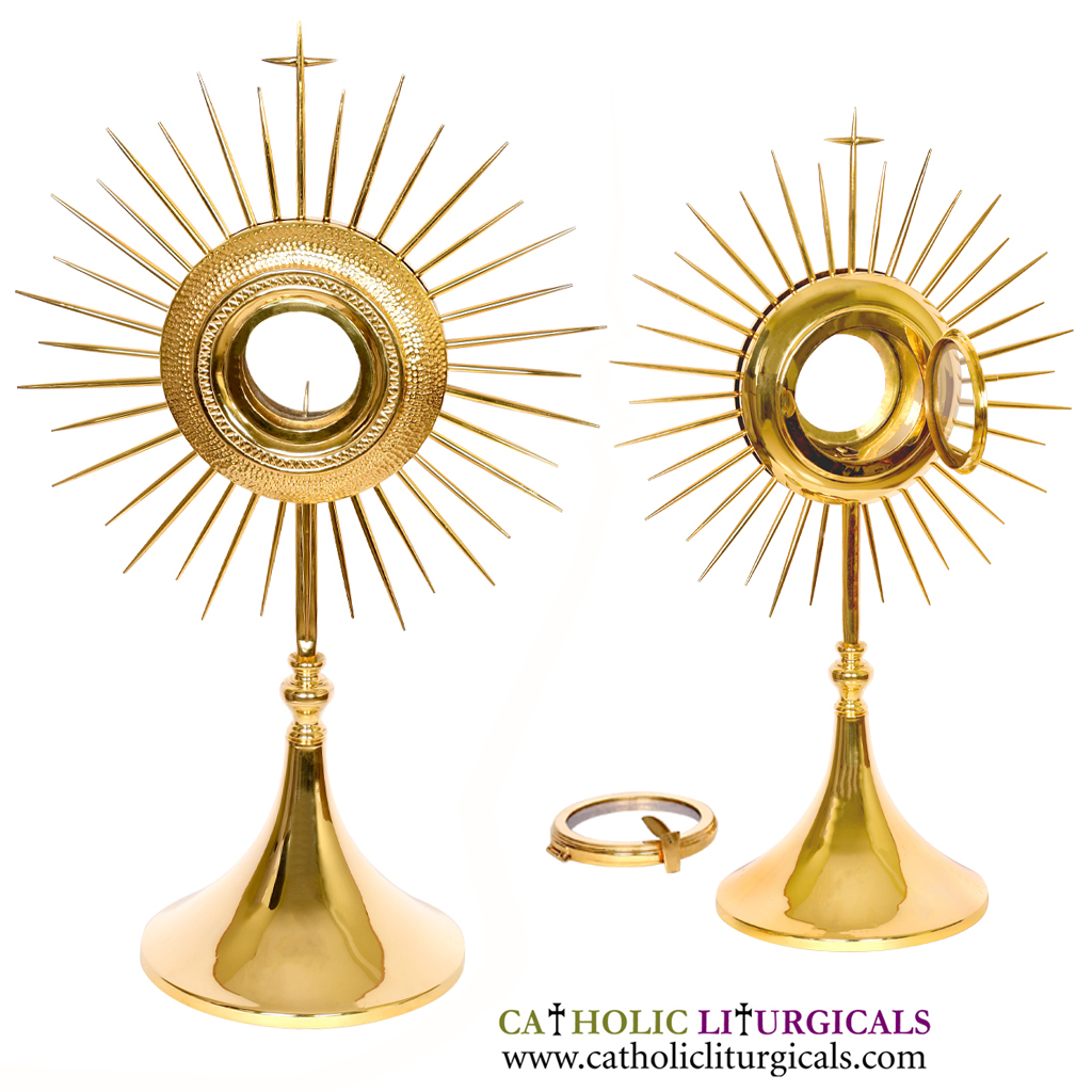 Monstrance 24 inch Monstrance with 3 inch Luna