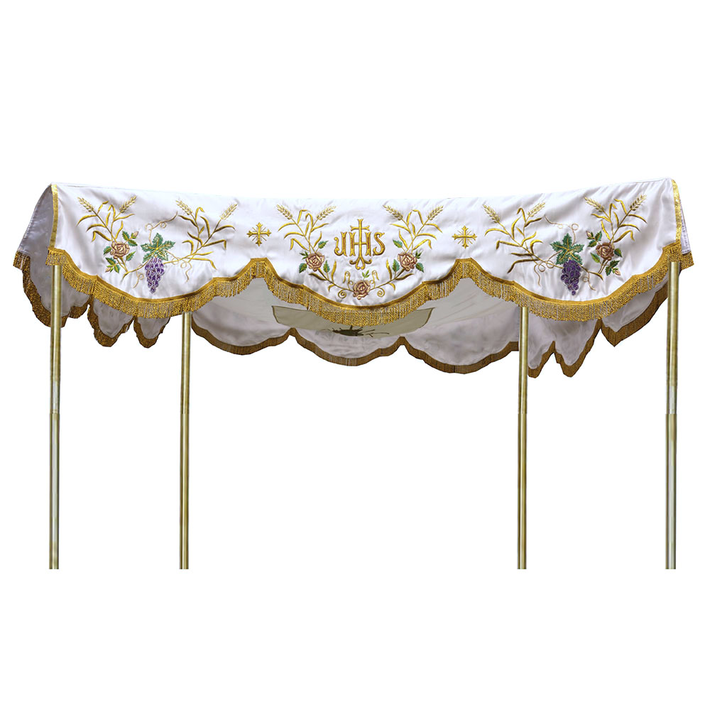 Procession Canopies 4 ft x 4 ft White Procession Canopy