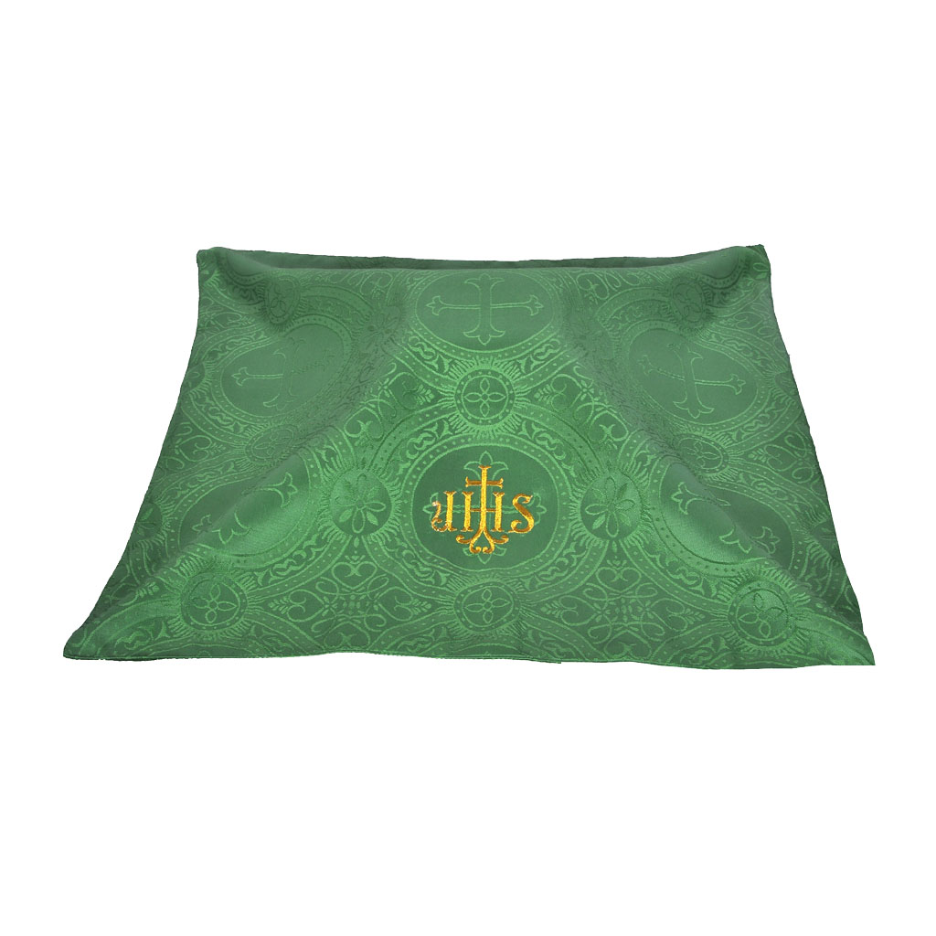 Chalice Veils M0I: Green Chalice Veil - IHS Embroidery