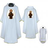 Gothic Chasubles - Saint Francis of Assisi Gothic Vestment & Stole Set